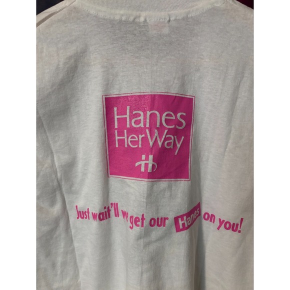 Hanes Woolworth Million Dollar Days Men's T Shirt 70s Large White 100% Cotton - Picture 5 of 7